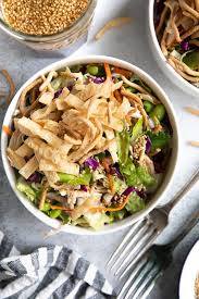 Traditional vinaigrette recipes use a 1:3 ratio of vinegar:oil. Chinese Chicken Salad Recipe The Forked Spoon