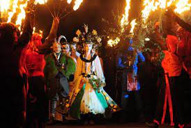 Beltane fire festival is an annual participatory arts event and ritual drama, held on april 30 on calton hill in edinburgh. Beltane Fire Festival Launch New Family Day To Herald The Summer Heraldscotland
