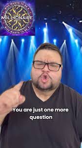 I was this close to win a million dollars! 😭 #game #tv #funny