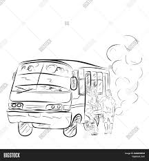 The northern bus garage reconstruction project will completely reconstruct the current building into a modern bus facility while preserving the historic 14th street façade. Sketchy Old And Corrosive Medium Scale Bus At Big City Including Jakarta Indonesia Image Stock Photo 244210012