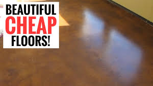 Maybe you would like to learn more about one of these? Amazingly Cheap And Stunningly Beautiful Floors Easy Diy Stained Concrete Youtube