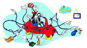 Cat Decorations For The Office Eureka Dr Seuss Giant Cat In Car Bulletin Board Sets 847674 Check Out The Cat In The Hat Bulletin Board Seuss Giant Cat