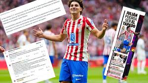 El Atlético rechaza la oferta de 150 millones del Madrid por Julián Álvarez