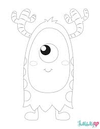 When it gets too hot to play outside, these summer printables of beaches, fish, flowers, and more will keep kids entertained. Cute Monsters Coloring Pages Monster Coloring Pages Coloring Pages For Kids Monster Quilt