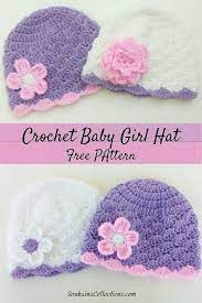 Crochet Baby Girl Hat Free Pattern Crochet Baby Hat Patterns Crochet Baby Hats Free Pattern Crochet Baby Hats Girl