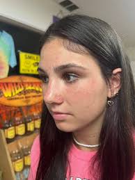 Brylee did a thing today! 👃 💍 Thank you Vanessa Marshall at The Coughy  Shop for doing such an amazing job