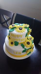 (30% off) add to favorites. Sunflower 2 Tier Cake Sunflower Cakes Sunflower Birthday Cakes Sunflower Wedding Cake