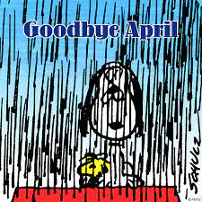 Snoopy Goodbye April Snoopy Pictures Snoopy Comics Snoopy Love