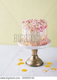 Birthday cake valentine stock vectors, clipart and illustrations. Yellow Buttercream Image Photo Free Trial Bigstock