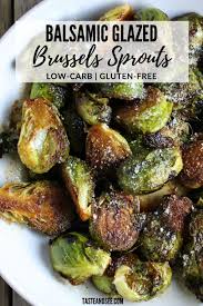These Balsamic Glazed Brussels Sprouts Are The Perfect Balance Of Savory And Sweet Saute In 2020 Sprout Recipes Brussel Sprouts Recipes Easy Healthy Brussel Sprouts