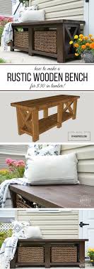 Very stylish and beautiful addition. 40 Easy Diy Bench Ideas For Indoors With Plans Diy Bench Diy Furniture Projects Shabby Chic Furniture Diy