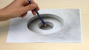 Professional German Artist Creates Incredible 3d Drawings On Simple Flat Surfaces Illusion Drawings 3d Drawings Optical Illusion Drawing