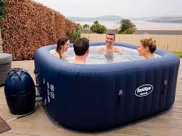 We are committed to using environmentally safe equipment and lounge chair in the corner provides added comfort. Best Inflatable Hot Tubs In 2021