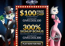 After that you can claim many deposit bonuses, but our recommended promo code cool cat casino gives new players a $100 free chip that requires no deposit! Cool Cat Casino No Deposit Bonus Codes Get 100 Free Chips