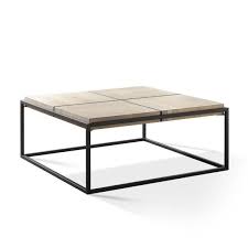 Steve Silver Oaklee Honey Brown And Dark Grey Coffee Table Oe100c The Home Depot In 2020 Coffee Table Rectangle Coffee Table Wood Coffee Table Grey