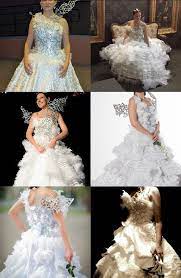Katniss Wedding Dress Cosplay Hunger Games Costume Wedding Dresses Dress Up