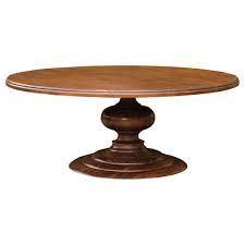 76 Round Pedestal Dining Table Cocoa Round Pedestal Dining Round Wooden Dining Table Round Dining Table
