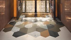 Tarkett Pentagonals Resilient Flooring Interior Design Magazine Creating Communities