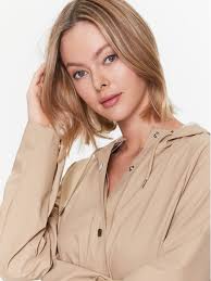 Rains Giacca impermeabile 18130 Beige Regular Fit