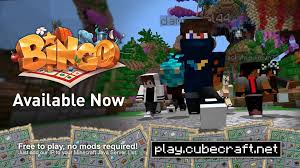 Our servers run 24/7 and have the capability to hold many thousands of players simultaneously. Cubecraft Games En Twitter Bingo We Re Proud To Introduce Our New Beta Game Bingo Put Your Survival Skills To The Test As You Compete Against 7 Other Players To Be The