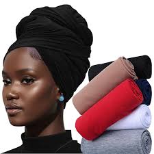 Silk Head Scarf BABAHU Head Wraps For Women