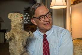 If you find that a little hard to believe, maybe you should watch this video in which fred rogers convinces a senator not to cut the funding for public. Watch Tom Hanks Embody Mister Rogers In A Beautiful Day In The Neighborhood The New York Times
