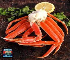 The orange stuff in crabs is eggs. Snow Crab Legs Clusters Flash Frozen