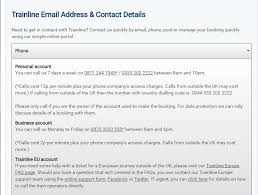 Trainline Customer Service Contact Number 0333 202 2222 Ticket