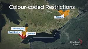 The province has endured the longest lockdowns in the country, thanks to politicians and medical officers pushing selective statistics. Breaking Down 4 Colour Coded Covid 19 Regions In Ontario Watch News Videos Online