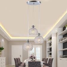 modern crystal pendant light fixtures