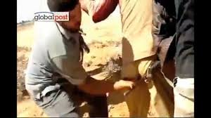 Muammar gaddafi, the deposed leader of libya, was captured and summarily executed on 20 october 2011 during the battle of sirte. Gaddafi Sodomized Video Shows Abuse Frame By Frame Graphic The World From Prx