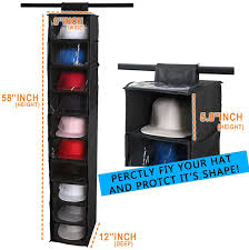 All of which means you get a hit of joy—even hope!—just opening your closet, whether you're getting ready in the morning or planning a party ensemble. Vaesida Hat Rack Hat Holder Hat Racks For Baseball Caps 10 Shelf Upgraded Version Hat Organizer For Closet With Dust Shield Side Mesh Storage Pockets Storage Organisation Home