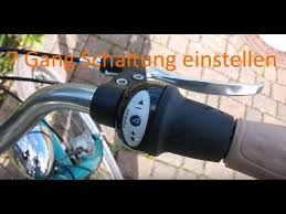 Shimano Nexus 7 Gang Nabenschaltung Einstellen Youtube