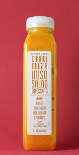 The Best Trader Joe S Carrot Ginger Miso Dressing Recipe And Description In 2020 Ginger Miso Miso Dressing Recipe Miso Salad Dressing