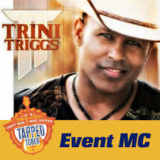 Trini Triggs is back as MC of TappedTober for a second year hyping the  crowd all day