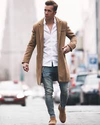 A camel coat is arguably the one outerwear style all men need. Pin On Moda Casual