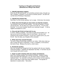 tracking our thoughts and emotions