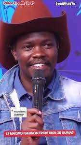 Exploring Maombi Samson: Kisii or Kuria Roots?