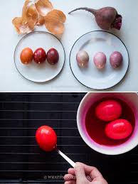 White vinegar (need at least 4 cups to soak the shirts). How To Make Red Shelled Eggs With Natural Dyes Or Food Coloring
