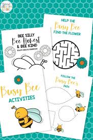Find free google slides themes and powerpoint templates designed for kids, educators or anyone looking for backgrounds and resources more. Preschool Bee Printables Educational And Fun Natural Beach Living