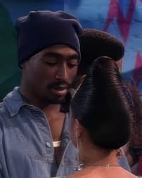 Tupac and Jada Pinkett Smith