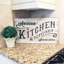 1419 vintage kitchen sign the