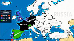 Sofascore also provides the best way to follow the. France Or Germany The Most Liked Country In The World New Map Youtube