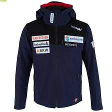 Descente Herren Swiss Ski Team Jacke Dark Night Team Jackets Team Wear Jackets