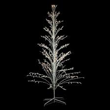 Target christmas decorations outdoor lights. Northlight 4 White Lighted Christmas Cascade Twig Tree Outdoor Decoration Clear Lights Target