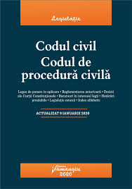 Maybe you would like to learn more about one of these? Codul Civil Codul De Procedura Civila Actualizat La 9 Ianuarie 2020 Editura Hamangiu