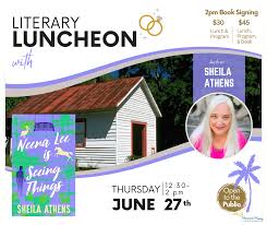 Literary Luncheon with Sheila Athens