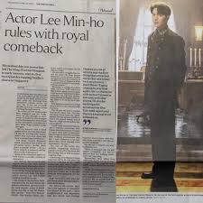 The straits times was established on 15 july 1845, in the early days of british colonial rule, and may be considered the successor to various other. á´¡á´‡É´Ê€á´á´€á´… On Twitter News 20200422 Singapore The Straits Times Actor Lee Min Ho Rules With Royal Comeback Https T Co Rm1lfkignk His Undeniable Star Power Has Led The King Eternal Monarch To Early Success With Its