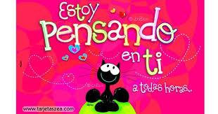 Estoy Pensando En Ti Tarjeta Zea Amor Tarjetas De Amor Gusanito Amor