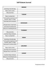 Self Esteem Journal Worksheet Therapist Aid Self Esteem Worksheets Therapy Worksheets Dbt Self Help